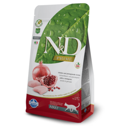 N&D Prime Hrana za odrasle mačke Piletina i Nar - 300 g
