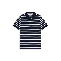TOMMY HILFIGER Majica Essential temno modra/bela