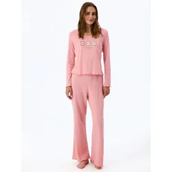 Penti Pižama Pyjama-Sets staro roza