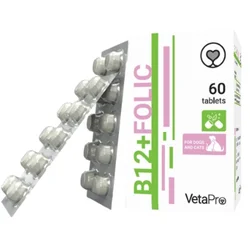 Vetapro Dopunska hrana za pse B12+Folic, 60 tableta