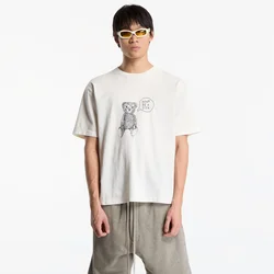 Majice District Vision California Cotton Tee UNISEX Teddy Vintage White L