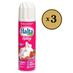 Halta Biljni šlag u spreju 250ml, 3 komada