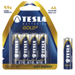 Tesla baterija AA Gold+, blister, 4 kom (R06)