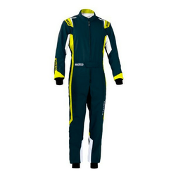 Karting Suit Sparco K43 Thunder Rumena Zelena (Veličina M)