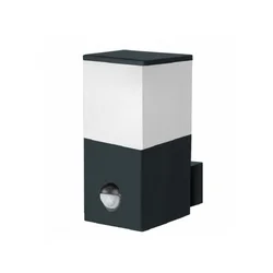 BBLINK Svetiljka JM-4606 zidna Senzor, 1*E27 IP65 Antracit