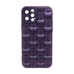 Maska za telefon 3D WALL za Iphone 12 Pro, Ljubičasta