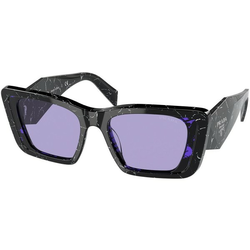 Prada PR08YS 03V01O ONE SIZE (51) Črna/Vijolična