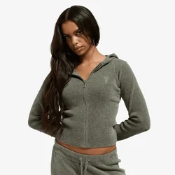 Juicy Couture Dukserica MAYA KNIT HOODI