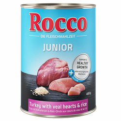 Rocco Junior 6 x 400 g - Govedina + kalcijBESPLATNA dostava od 299kn