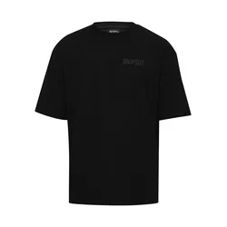 Dropsize Majica siva/črna
