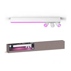 Philips-LED RGBW prigušiva spot svetiljka Hue CENTRIS 3xGU10/4,2W + LED/11W