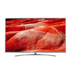 LG 75UM7600PLB LED TV 75 Ultra HD, WebOS ThinQ AI, Steel Silver, Crescent stand, Magic remote