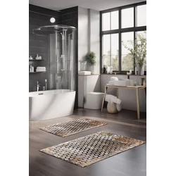 Lessentiel Maison Set prostirki za kupatilo CT-5099, 2 Komada, Šarena