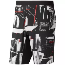 REEBOK OST SPEED SHORT - AOP, muški šorc za fitnes, crna