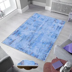 Conceptum Hypnose tepih Eexfab945-1, pravokutni, 80 x 200 cm, svijetloplava