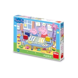 Dino peppa pig: kreativci puzzle set 24 dela ( 11158 )