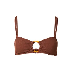 Roxy Gornji del bikini Roxy Sunshine ERJX305637 Rjava