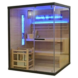 SANOTECHNIK savna Luxor 2, za 3 osebe, 150x140x190 cm