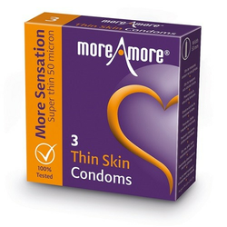 Kondomi MoreAmore Thin Skin 3
