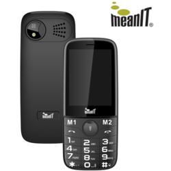 MEANIT mobilni telefon Senior 20, Black