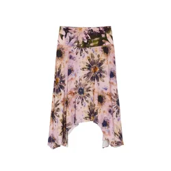 Desigual Krilo oliva / večbarvno lila / pastelno rdeča