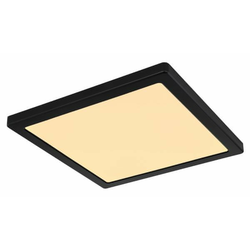 Globo 12380-24B - LED plafonsko svetlo LASSE LED/24W/230V 3000/4000/6500K crna