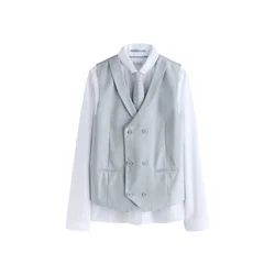 Baker by Ted Baker Komplet svetlo siva/bela