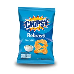 Chipsy Rebrasti Tzatziki, 140g