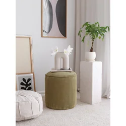 Atelier del Sofa Tabure 43x45x43cm, Kaki