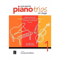 BROOKER:PIANO TRIOS ON STAGE