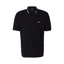 ARMANI EXCHANGE Majica črna / bela