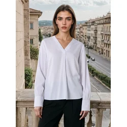 Sinsay - Viskoza bluza - belo