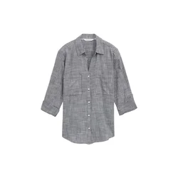 TOM TAILOR Bluza  marine / bela