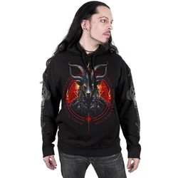 Hoodi moška - BAPHOMET - SPIRAL - K117M451