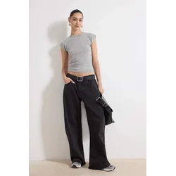 Trendyol Milla Ženska bluza, Siva
