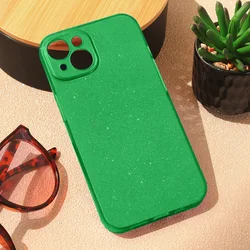 Maska za mobilni telefon iPhone 15 SPARKLE DUST, Zelena