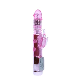 Throbbing Butterfly vibrator sa dodatkom za klitoris