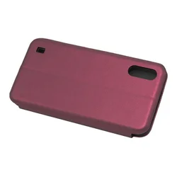 Maska za telefon ROYAL FLIP COVER za Samsung A01, Bordo