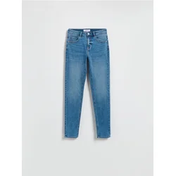 Reserved - Mid rise slim farmerke