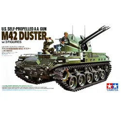 1:35 US M42 Duster w:3 Figures
