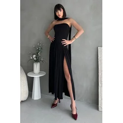 Trendyol Milla Ženska haljina Tprss25El00317, Crna