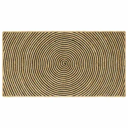 Tepisi za područja Crna 100 x 200 cm Juta
