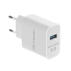 KONFULON Kućni punjač C27 2.1A sa iPhone lightning kablom beli