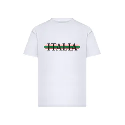 Mister Tee Majica Italia zelena / rdeča / črna / bela