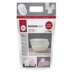 Rayher. Raysin 200 prah za vlivanje v kalupe, bel, 1 kg