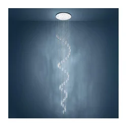 Eglo 390478 - LED luster na sajli ALEMDINA 40xLED/2,1W/230V 2200/3000/4000K hrom