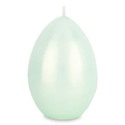 Velika jajčna sveča Opal Mint 12x7x7