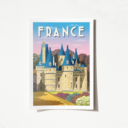 Lessentiel Maison Poster France-1971, 21x29.7cm