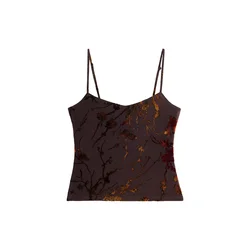 Desigual Top rjava
