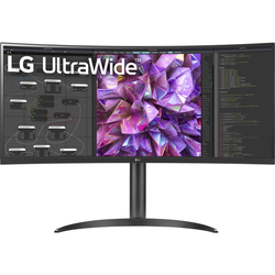 LG 34WQ75C-B 34 UWQHD 21:9 črna IPS 21:9 Curved UltraWide Monitor